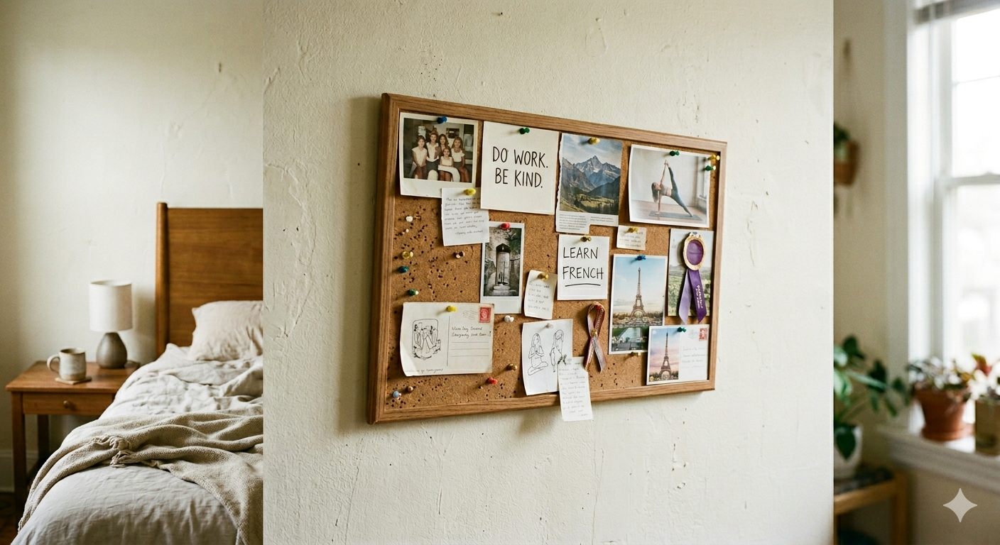 Vision boards: Seeing before doing