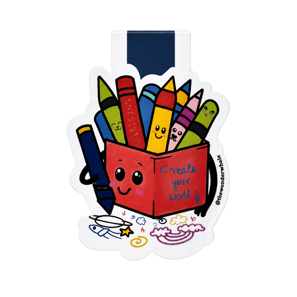 Creative Crayons Bookmark