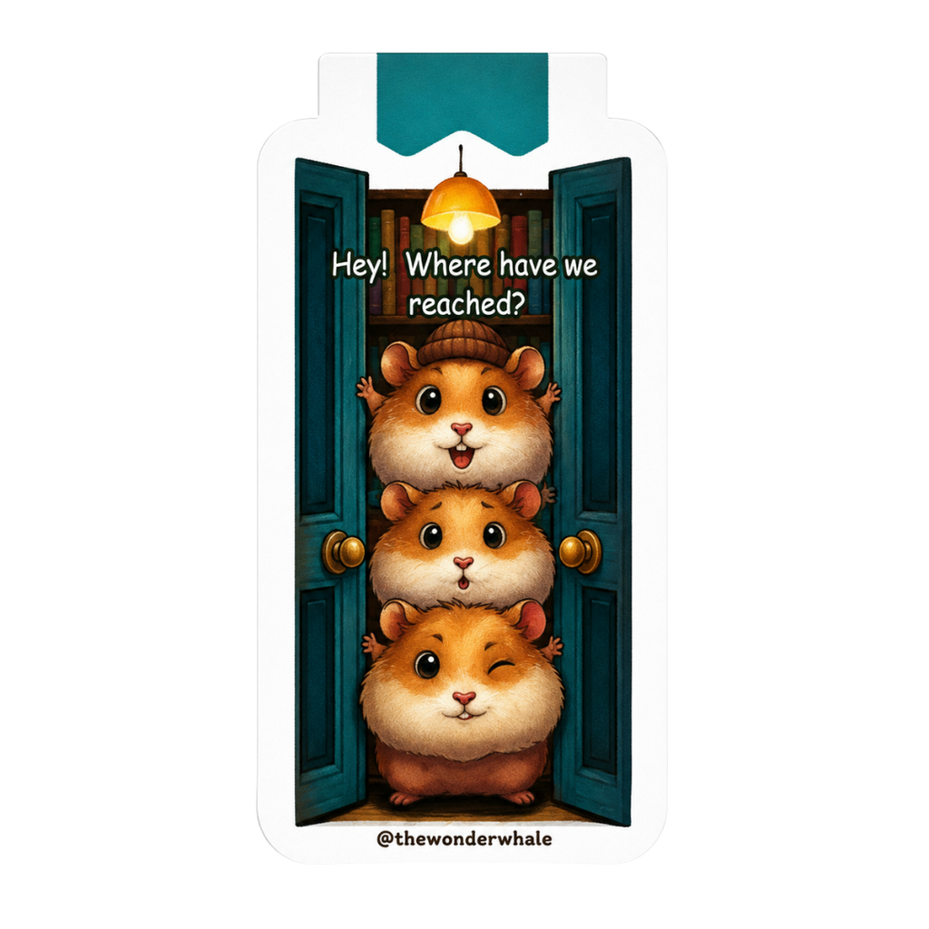 Curious Chipmunks Bookmark