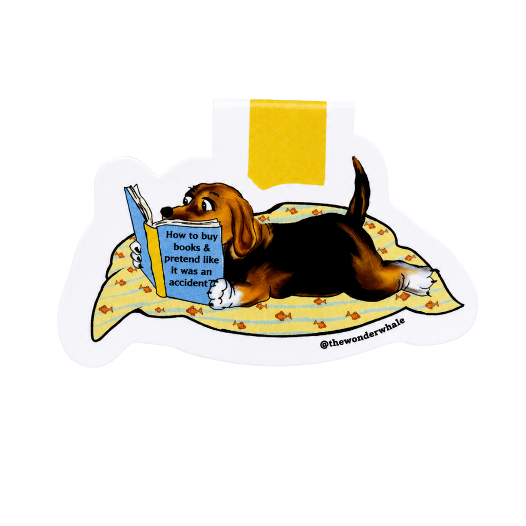 Cozy Pup Bookmark